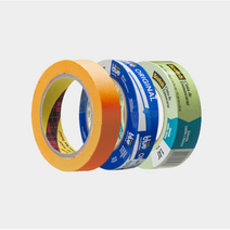 3M 마스킹테이프 ( 오렌지 일반 보급용 ) 페인트 보양작업 부자재, 48mm(3700원)