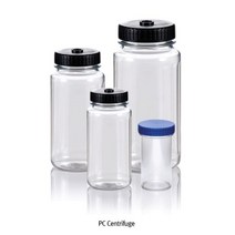 스크류 원심관 180ml ~ 1L 광구병 투명바틀 PC Centrifuge 12개입, 1L (12/Pk)