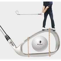 스윗스팟 연습 빈헤드 스윙 연습용 아이언 클럽 / 티칭 골프 템포 도구