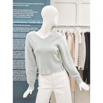 ZOOC 브이넥 펄사 니트 Z224KSK022