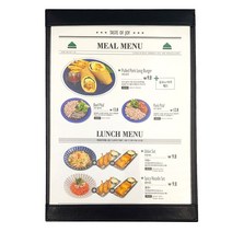 을지메뉴 베이직 끼움 카페 메뉴판 A4 1단 2단 다양한컬러 간편한메뉴판 메뉴판 제작 디자인 가죽메뉴판 감성 업소용 예쁜 클립보드 대체 파일메뉴판
