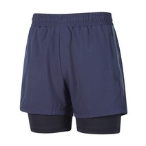 아르꼬 남성용 퀵드라이 레깅스 일체형 트레이닝 쇼트 3부 밴딩 하프 팬츠 A