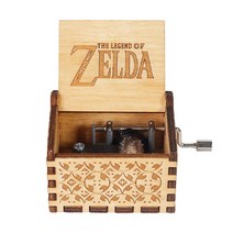 신혼부부오르골 미스터션샤인 오르골 뮤직박스 나무 골동품 조각 벨라 챠오 뮤지컬 손으로 크랭크 뮤직 박스 여왕 생일 크리스마스 관 장, 13 ZELDA