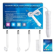 퓨전한복 저고리 개량고주파 Electrotherapy 유리 전극 튜브 미용 기기 얼굴 네온 아르곤 퓨전 완드 주름