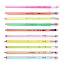 키타보쉬 목재샤프 우드노트 (wood note) 낱색, 형광그린