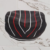 삭개오 쉐프 주방 요리 모자 위생 식당 베이킹 제빵 다용도 베레모 RED WHITE MESH