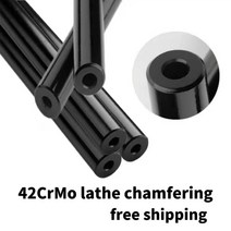 스텐사각배관 사각파이프규격 엑셀파이프외경 22mm 유압 파이프 원형 선반 chamfered 42CrMo seamless stee, 01 OD22mmxID8mm_01 10cm