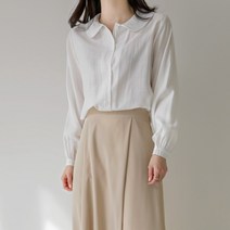 라운드카라블라우스