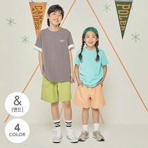 인디고키즈 상하세트 4가지 종류 여름 강추템 앤드 캠핑 쿨 티셔츠 세트_2종 IKRT2251E