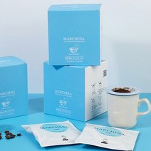 마르체사 융드립백커피 15g 7개, 디카페인(콜롬비아)