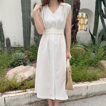 타니즈 포나 스트랩 나시 민소매 원피스
