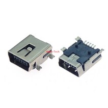 미니 USB SMD 5 핀 암 B 소켓 커넥터 플러그 10 개