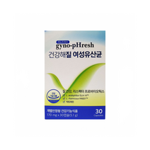 지노프레쉬 건강해질 여성유산균 170mg x 30캡슐 / 써클