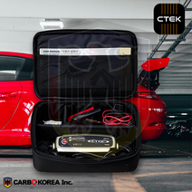 CTEK 씨텍 MXS 5.0 2022년 구성 패키지 인디케이터 방수 가방 포함, 패키지 단독구성