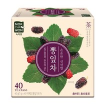 녹차원국내산뽕잎차 40티백(구수한 맛)