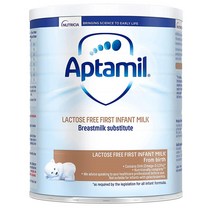Aptamil Lactose Free Baby Milk Powder 앱타밀 락토스 프리 베이비 1세 분유 400g 4개