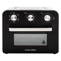 키친플라워 올스텐 로사 오븐 에어프라이어 20L, KFOA-20, 블랙