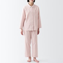 [MUJI] 여성 사이드 심리스 이중 가제 파자마 FDA43A3S, M 4550512730873, 1개