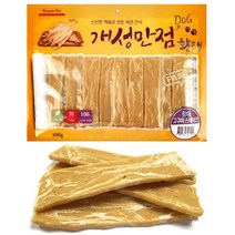 만점 노령견 개간식 황태 고구마 스테이크 시츄 푸들 사모예드, 1개