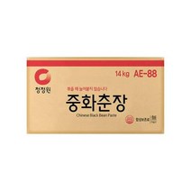 청정원 감칠맛 중화춘장 짜장 지함 대용량 업소용 식자재 별미 풍미 볶음밥소스 간단한요리 간편식 14kg, 14개