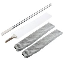 차량용 집먼지 신발 먼지털이개 먼지떨이 침대 옆 먼지 브러시 유연한 긴 손잡이 걸레, 1 세트