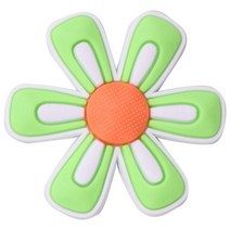 꽃 작고 귀여운 흰색 악어 Jibz 신발 매력 PVC액세서리 장식 DIY 팔찌