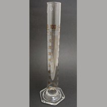 유리 메스실린더 매스실린더, 100mL