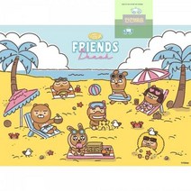 가요_직소퍼즐_카카오프렌즈_150피스_해변으로 E271, 단품, 150PCS