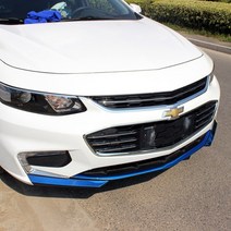 주주 쉐보레 올뉴말리부 XL 앞범퍼 크롬 포인트 다운라이너 몰딩 루프 보조브레이크 커버몰딩 용품, B TYPE (루프 브레이크), 01. 실버크롬