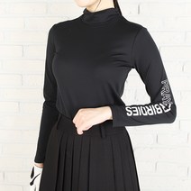 [MM스포츠]여성 겨울 가을 기모 국산 레터링 반목 골프티셔츠 이너웨어
