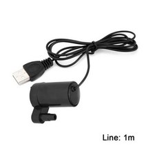 DC 5V USB 저소음 브러시리스 모터 Pump120LH 미니 마이크로 잠수정 워터 펌프 Diy 키트 신제품, USB 1M line