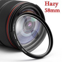 카메라 프리즘 필터 분할 만화경 52mm 55mm 58mm 67mm 72mm 77mm 사진 액세서리 mcuv ND CPL 스타 글래스 휴대폰127518, 58mm Hazy