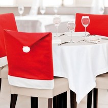 크리스마스 홈파티 꾸미기 의자커버