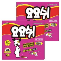 요요쉬 배변패드 대형 플로랄향 20매 X 2팩 (총 40매)