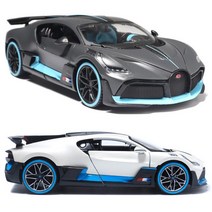 1:24 스케일 다이캐스트 부가티 디보 / 모형 / BUGATTI Divo, 부가티 디보 다크 그레이