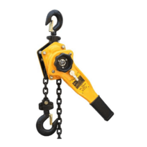 체인 블럭 윈치 핸들 라쳇 깔깔이 기중기 레버 블록, 0.75톤 x 3미터(색상랜덤)