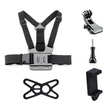가슴 벨트 스트랩 마운트 액션 카메라 마운트를위한 go pro hero 10 9 8 7 6 5 4 3 3 2 1 OSMO 액션 카메라 액세서리