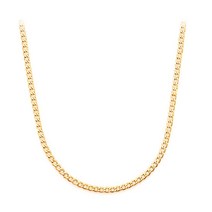 [골드팡] 14k 라운딩 커브체인 슬림라인 목걸이