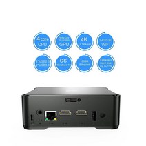 소형PC 미니PC 산업용미니PC GK3 Pro 미니 PC 인텔 셀러론 J4125/N5105 윈도우즈 11 DDR4 8GB 16GB WIFI5 1, 01 Celeron N5105_03 UK, 06 16GB 1TB SSD