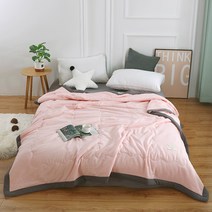 LOVEHOME 봄 이불 여름 이불 고급 사계절 이불 가정용, 핑크색B