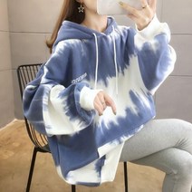 L.ONLINE SHOP여성 후드티 맨투맨 프린트 오버핏 긴팔 롱티 mbo80 후드티 후드집업 후드코트 힙합패션