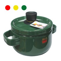 후지호로 인덕션 법랑냄비 양수 빨강 범랑냄비, 노랑, 20cm