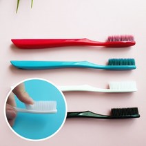 칫솔모가 많은 부드러운 대왕칫솔 왕 큰 헤드 대형 칫솔 부드러운 미세모 4P, 상세페이지 참조, 4개