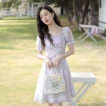 여자봄옷 백화점 화려한 시크루즈 30대 빅사이즈 미시 청순한스타일 꽃놀이 롱 원피스 데이트룩
