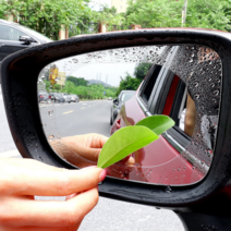 고고스 자동차 사이드미러 방수 발수 필름 빗물 김서림 방지 기아 K5 2019년형 올뉴K5 하이브리드, 1개, 타원형(10cm X 15cm)
