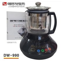 대웅 약탕기 2리터/ 대용량 3리터 최신형 자동온도조절기능 홍삼제조기 [특별메뉴얼제공], DW-990(3.2L)홍삼저온숙성-자동