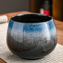 도자기퇴수기 물빠짐 수구 숙우 엔틱 분청 도자기 퇴수기 심플 다도용품 도자기공예 앤틱, L, 1개