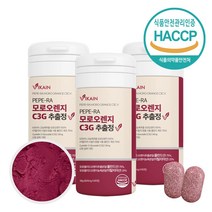 비카인 시칠리아 모로실 모로오렌지 C3G 1800ug, 60정, 3개입
