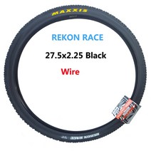 MTB 타이어 MAXXIS-REKON RACE EXO MTB 자전거 타이어 27.5x2.25 29er 접이식 산악 AM pup 65 PSI &, 04 Black 275x2.25 No EX