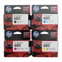 HP잉크 No.685 CZ121AA CZ122AA CZ123AA CZ124AA, 1개, 빨강(CZ123AA)